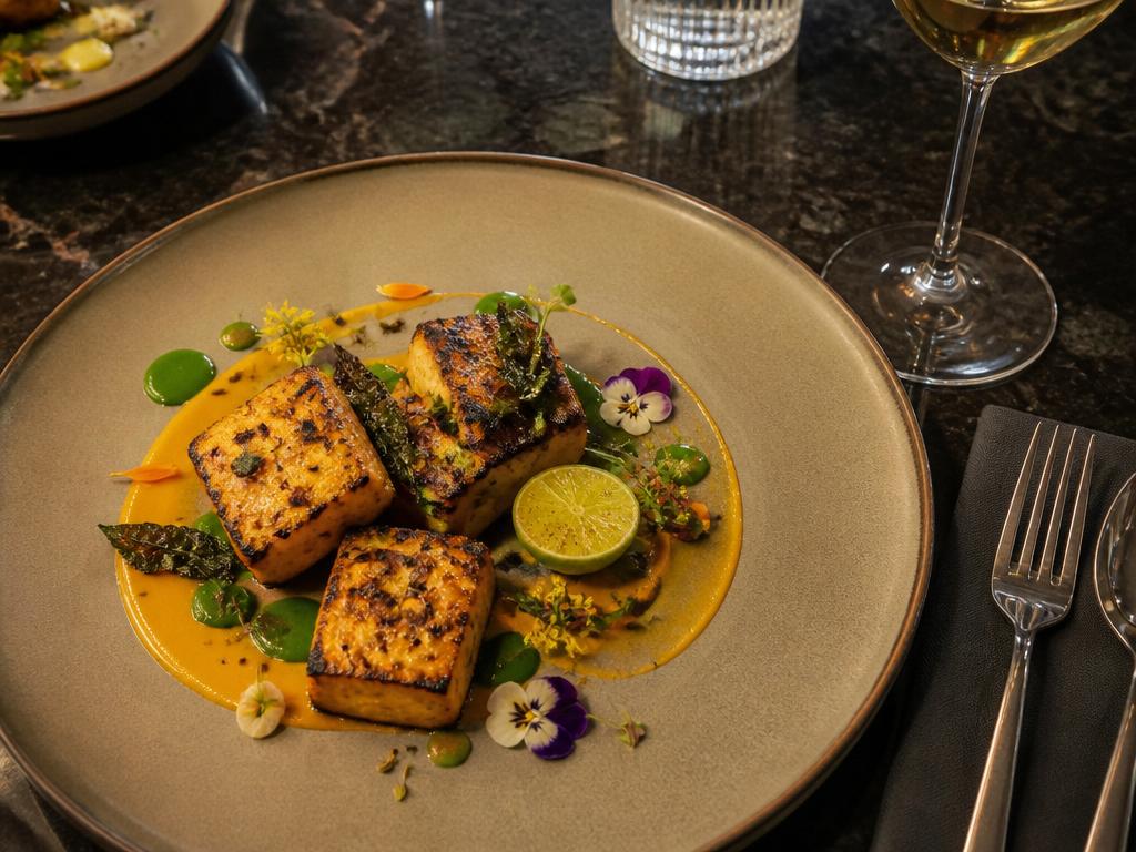 Plated food